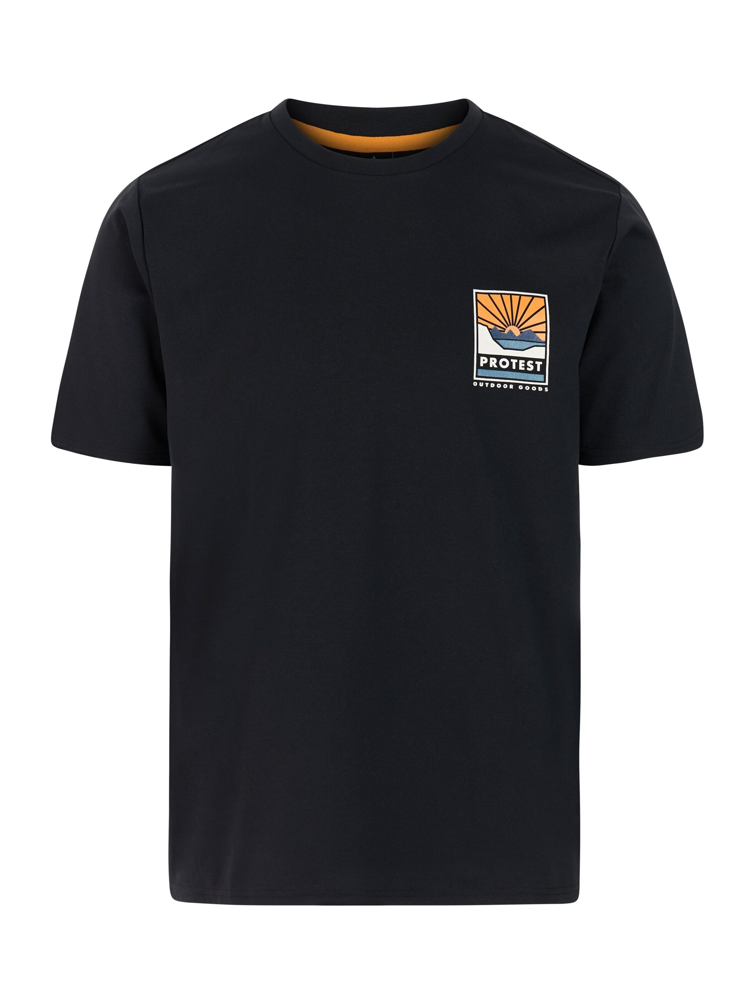 PROTEST Shirt 'PRTTarrant'‌‌‌‌‌‌‌‌ in Schwarz: Vorderseite