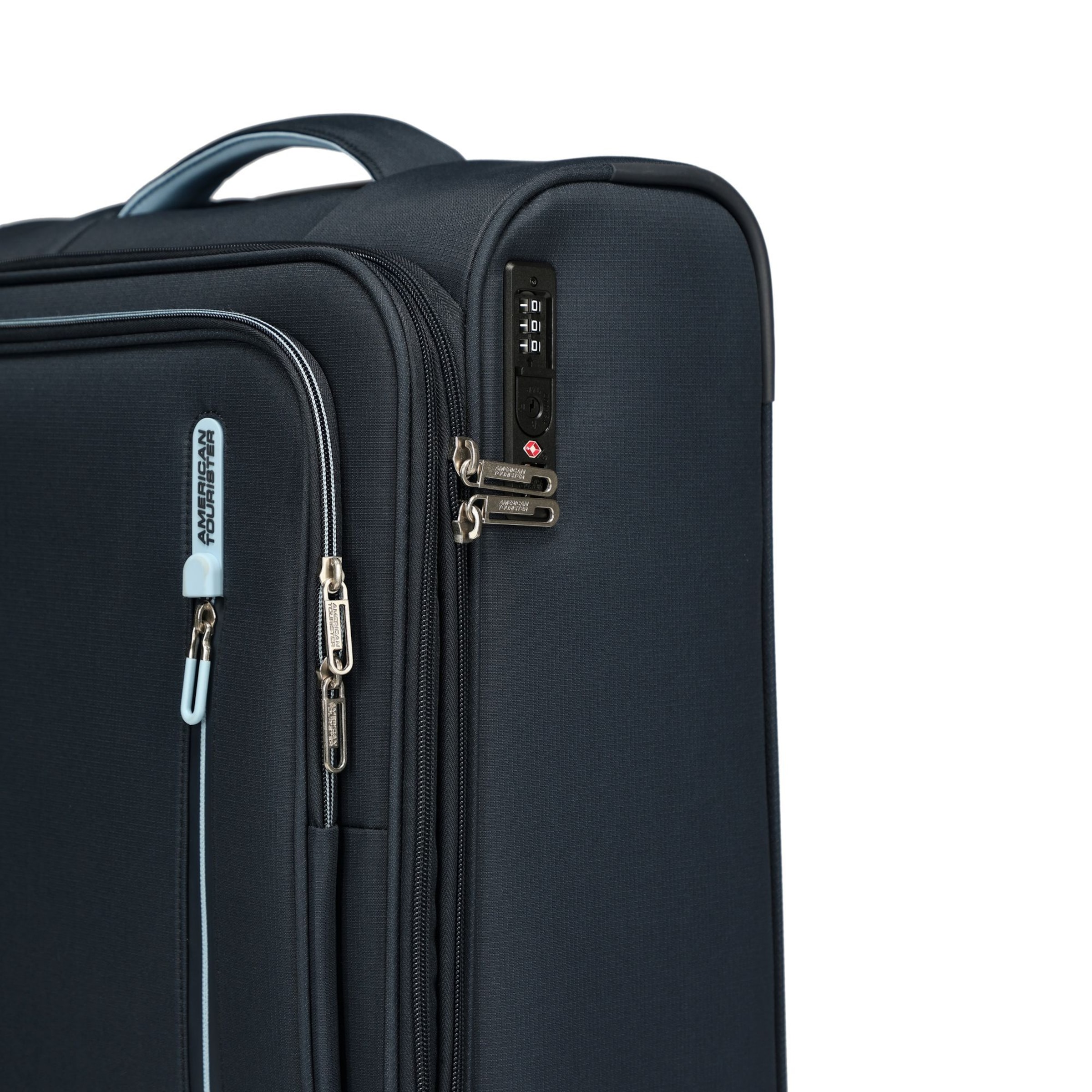 Trolley di American Tourister in blu