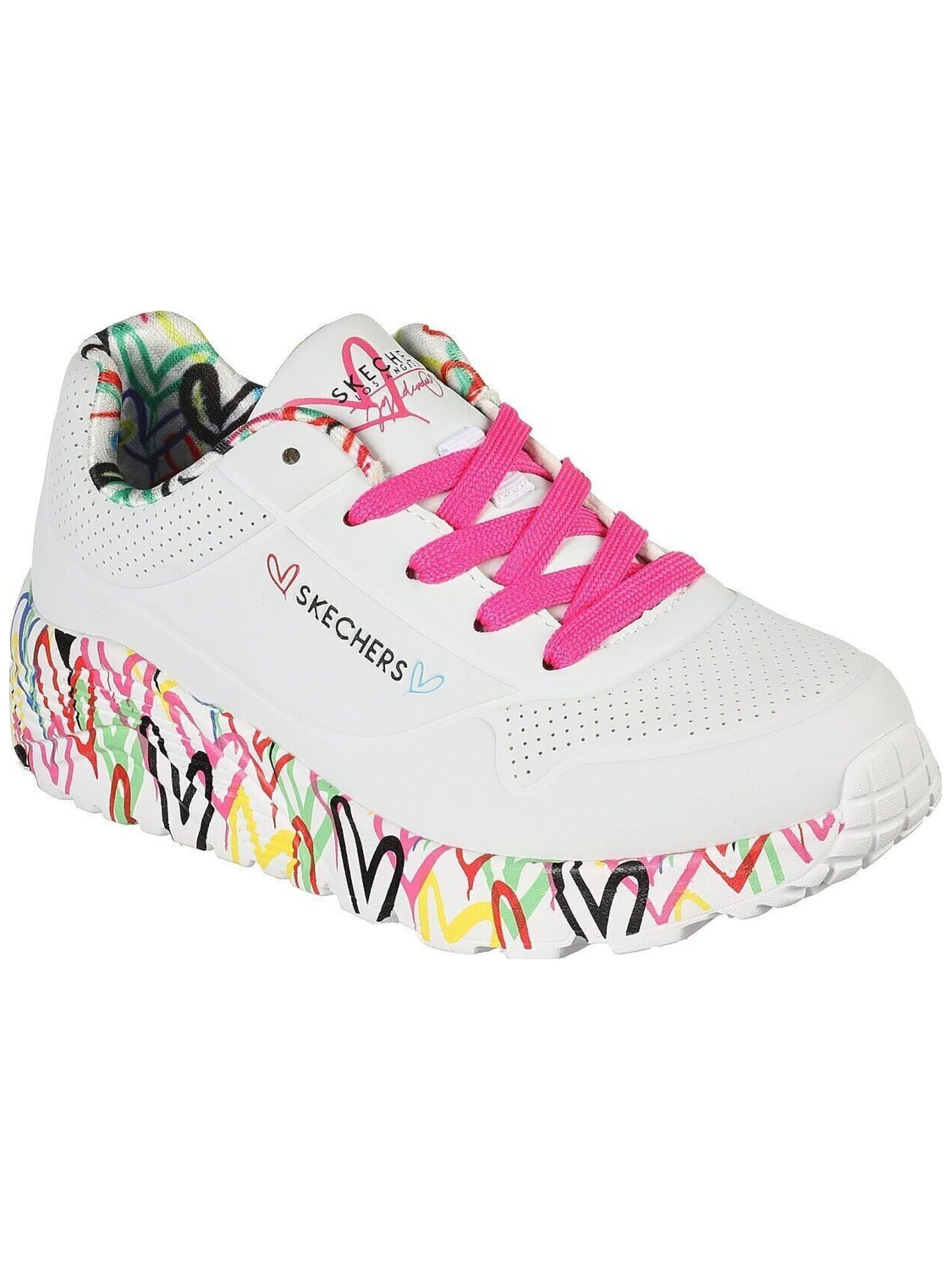 SKECHERS - Calzado deportivo 'Skechers Uno Lite - Lovely Luv' en blanco