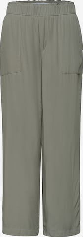 Street One Studio Loosefit Hose in Grün: Vorderseite