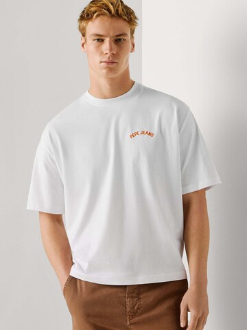 Maglietta 'Gideon' di Pepe Jeans in bianco