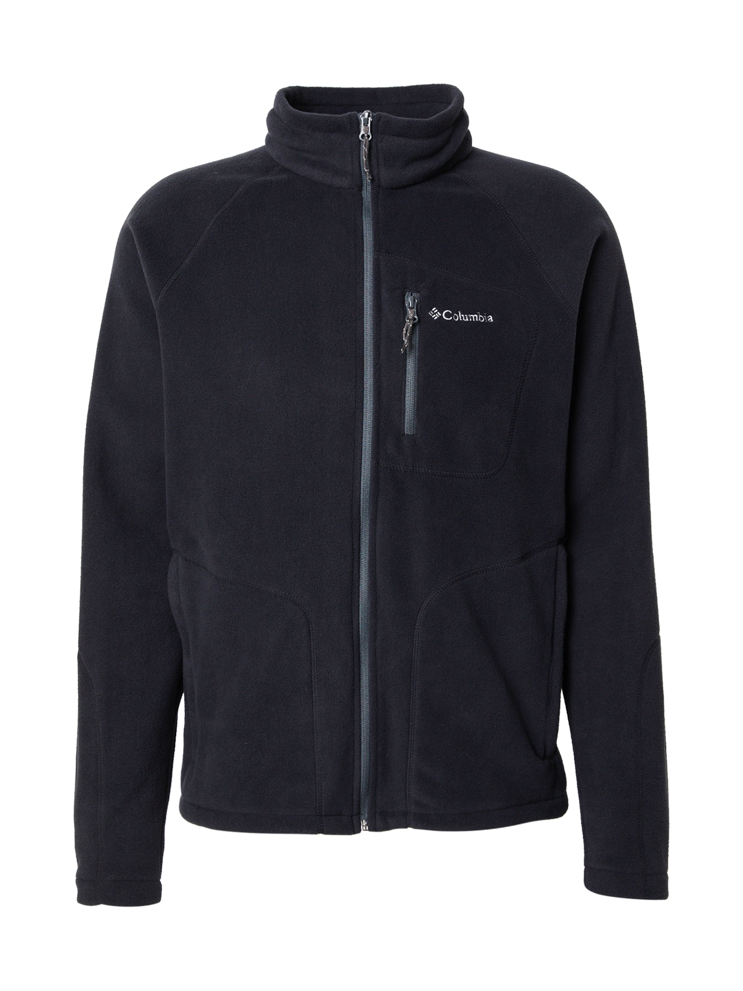 COLUMBIA Polár dzseki 'Fast Trek II' - fekete: elől