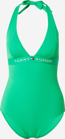 Tommy Hilfiger Underwear Badeanzug in Grün: Vorderseite