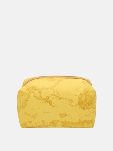 Alviero Martini - Bolsa de maquillaje 'LARGE BEAUTY CASE' en amarillo