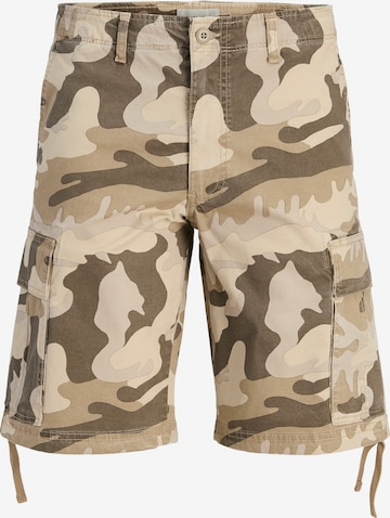 JACK & JONES Карго панталон 'JPSTCOLE FRANK' в зелено: отпред