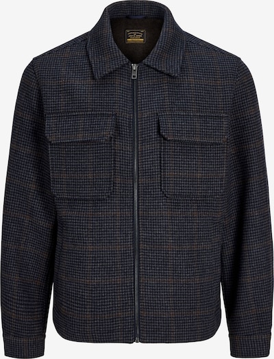 JACK & JONES Jacke Jacke in L in blau / braun, Produktansicht