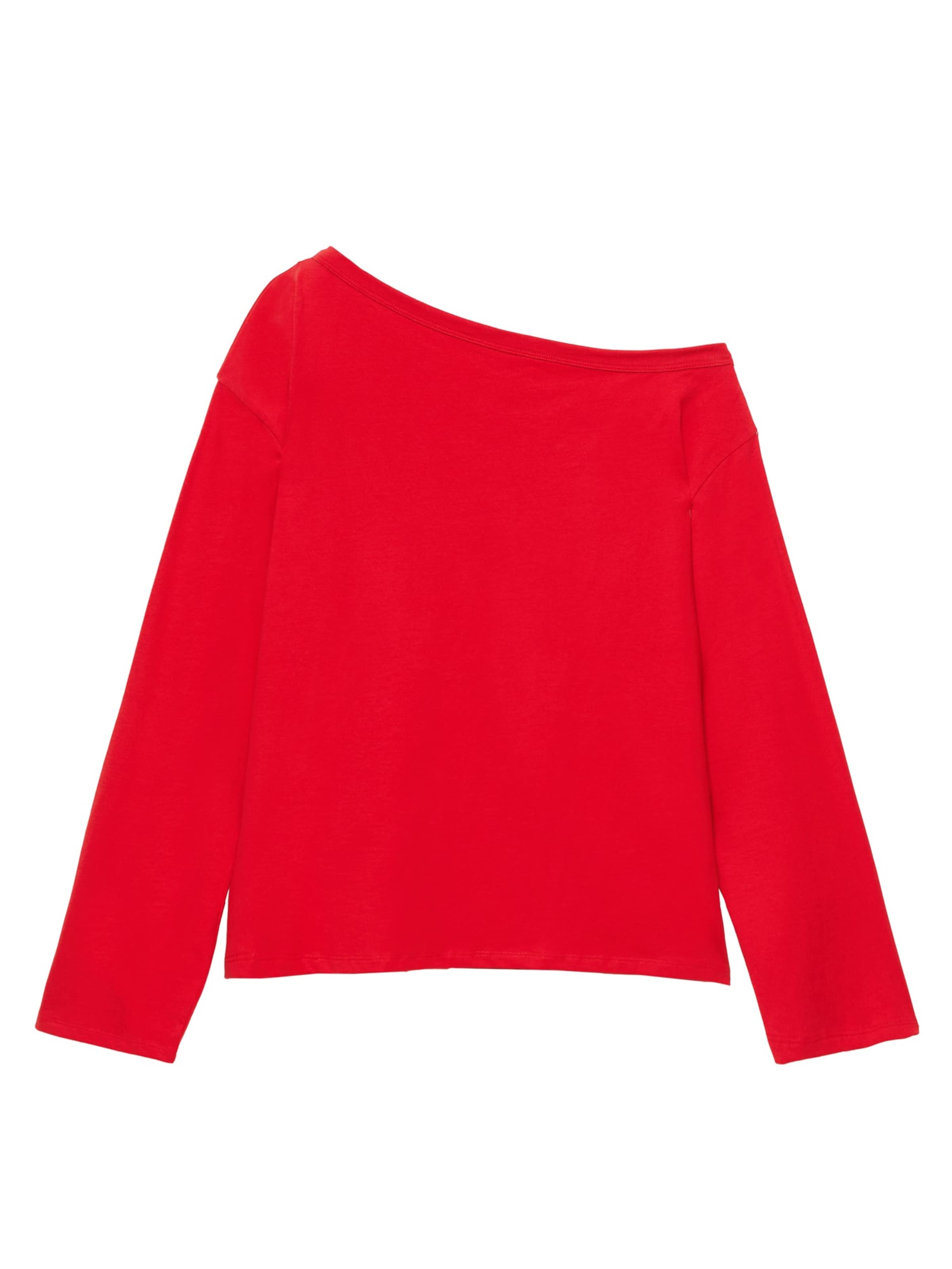 Pull&Bear Shirt in XS in rot, Produktansicht