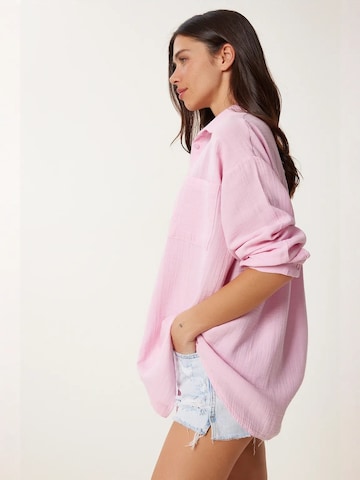 Maglietta di Happiness İstanbul in rosa