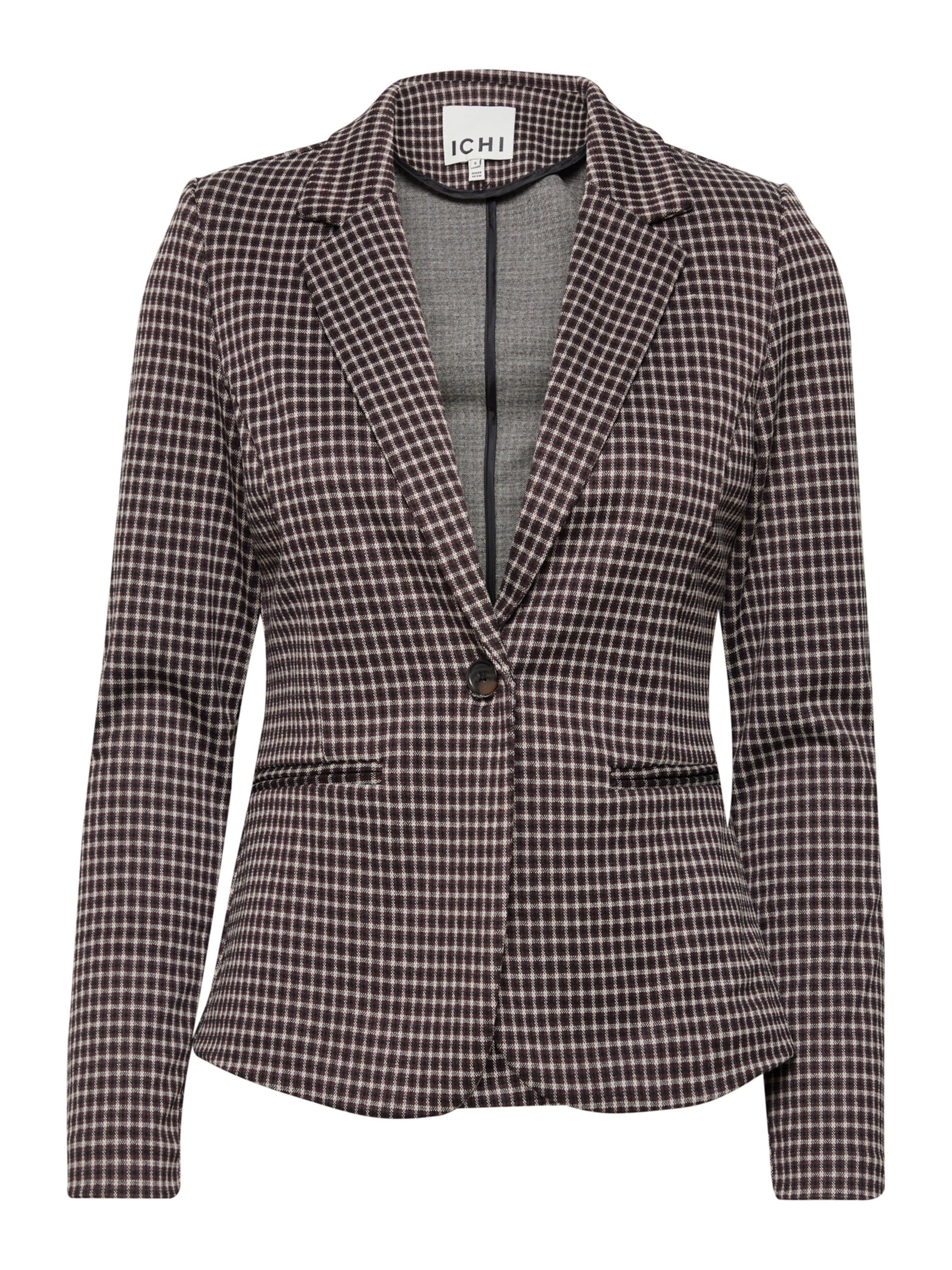 ICHI - Blazer em vermelho: frente