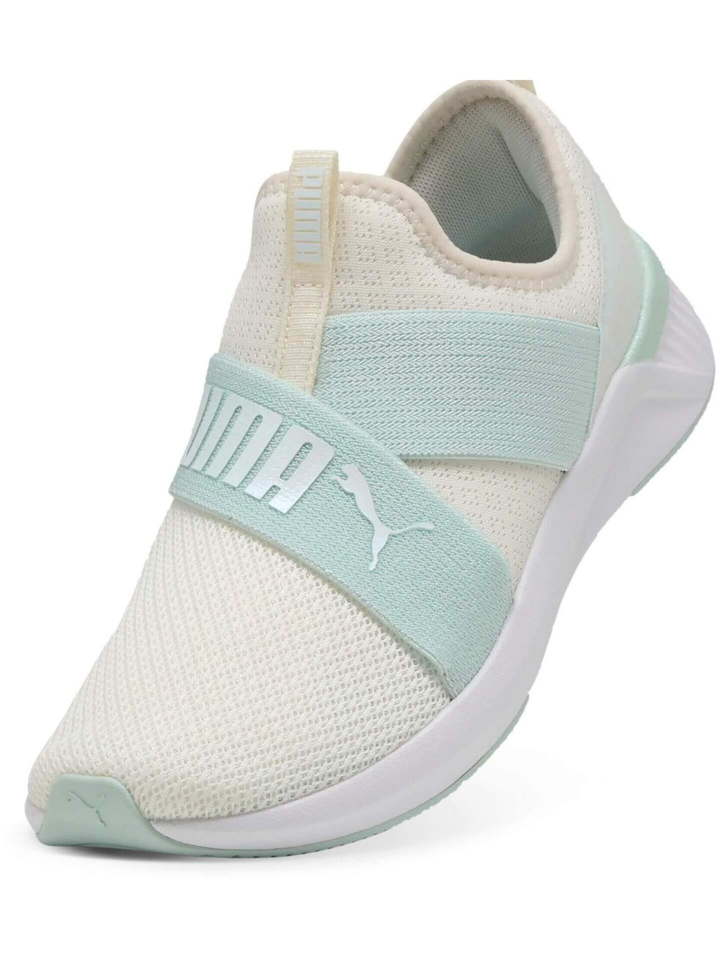 PUMA Sportschoen 'Softride Harli Slip Transformative Color Wns' in Beige: voorkant