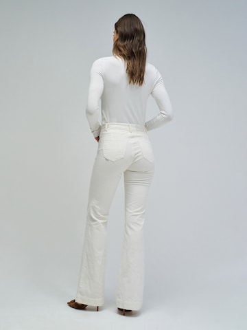 Salsa Jeans Bootcut Jeans Destiny in Weiß