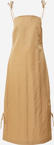 Robe 'Hanna' MSCH COPENHAGEN en marron : devant