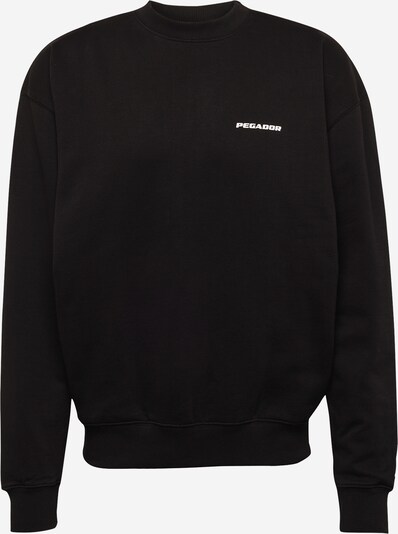 Pegador Sweatshirt in de kleur Zwart / Wit, Productweergave