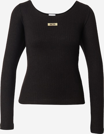 GCDS Paita värissä musta: etupuoli