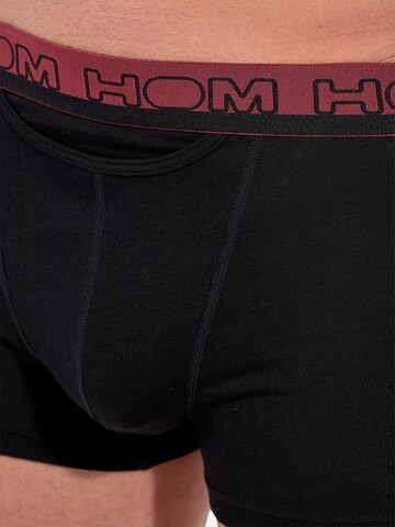 HOM Boxer shorts ' HO1 Terry 2 ' in Black