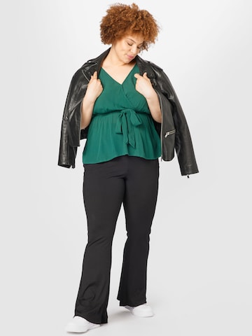 ABOUT YOU Curvy Blouse 'Stella' in Green