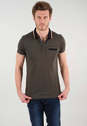 T-Shirt 'Drexler' Deeluxe en vert : devant