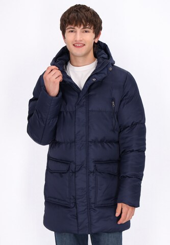 Veste d’hiver MO en bleu : devant