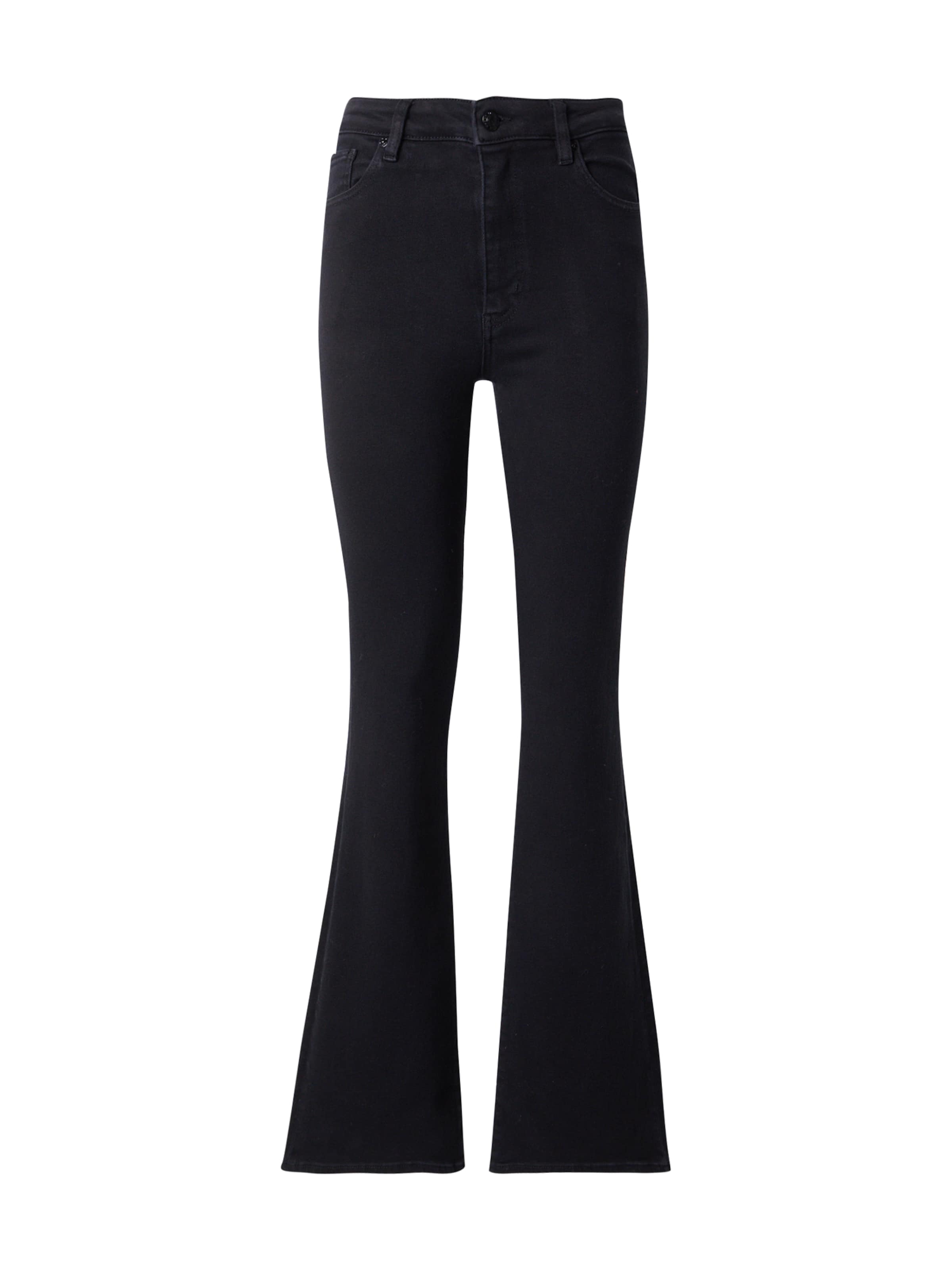 FRAME Rozšírený strih Džínsy 'THE REBOOT' - Čierna: predná strana