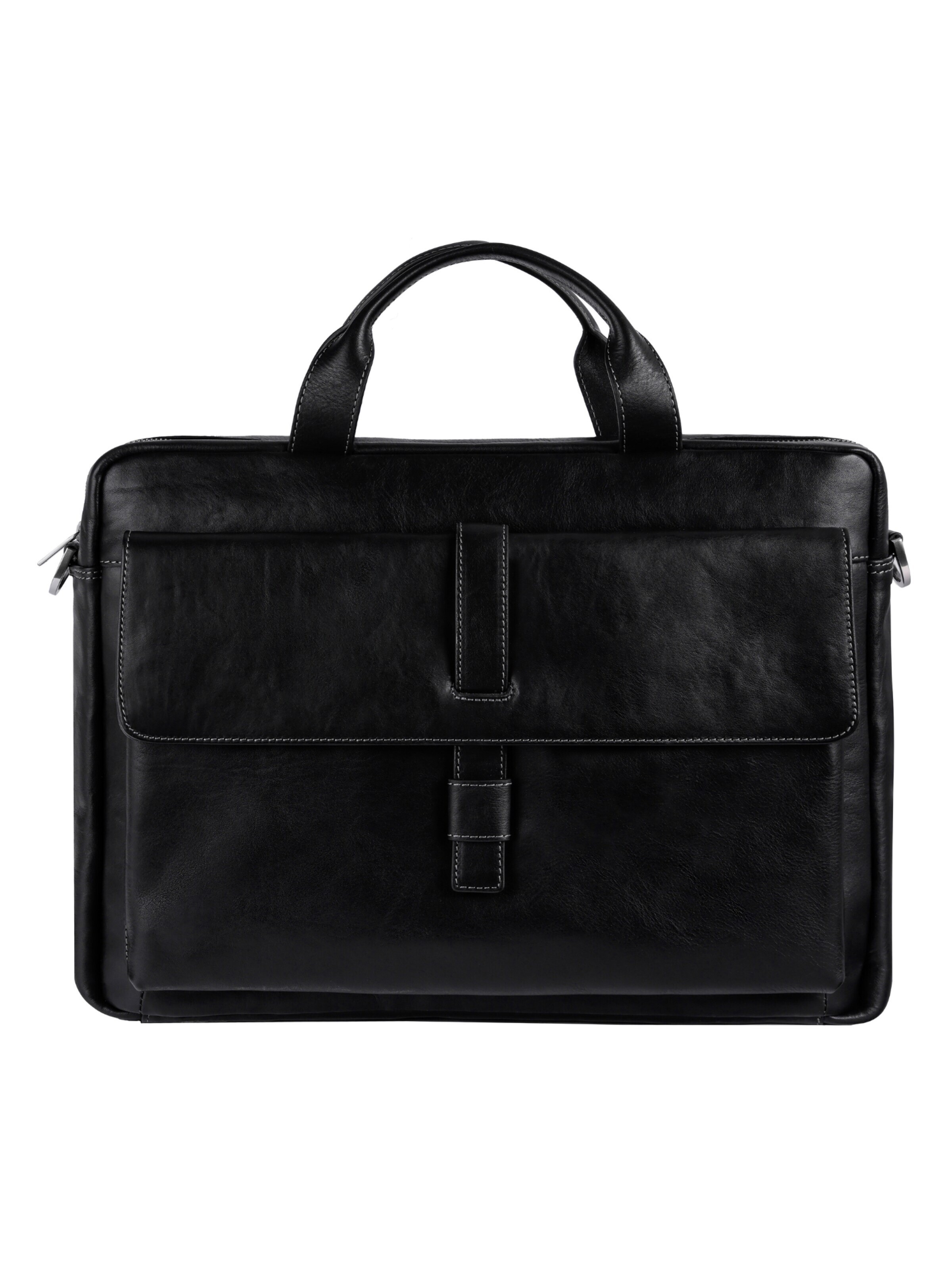 Time Resistance Laptoptaske 'The Chateau' i sort: forside