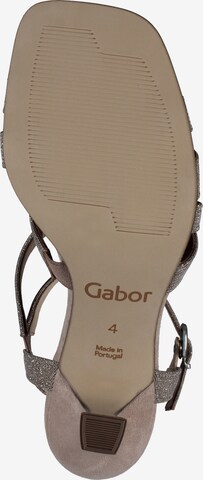 Sandalo con cinturino di GABOR in argento