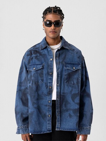 Dandalo Between-season jacket 'Jose' in Blue: front
