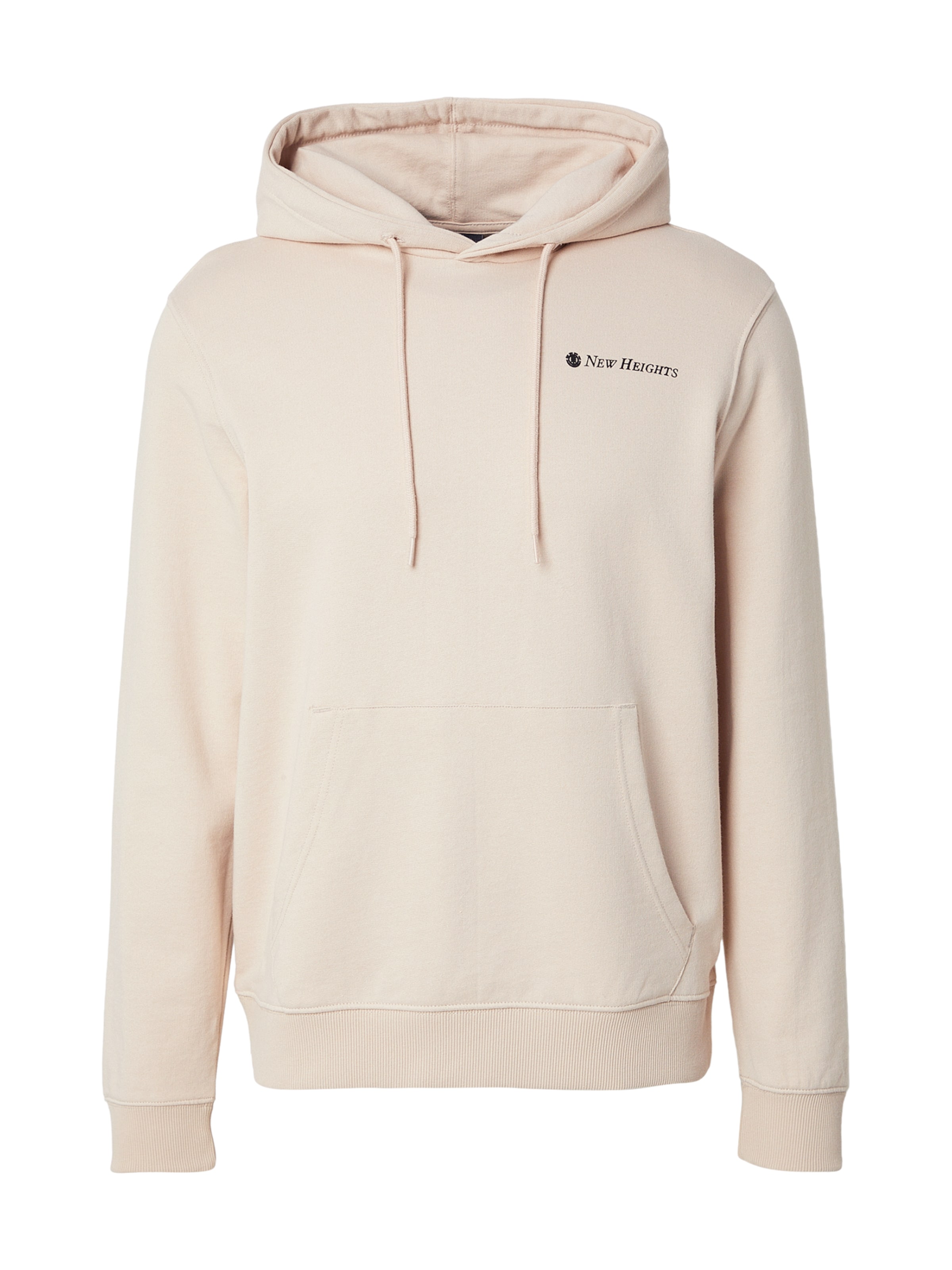 ELEMENT Суичър 'NEW HEIGHTS' в бежово: отпред
