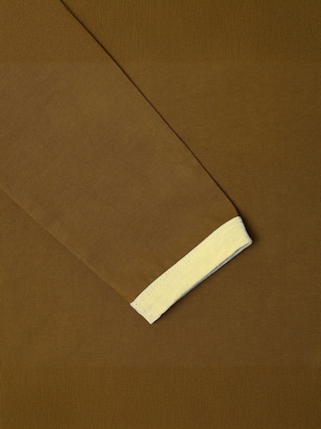 Maru + Bo Shirt 'BASIC HEAVY-WEIGHT LOGO T-SHIRT' in Brown