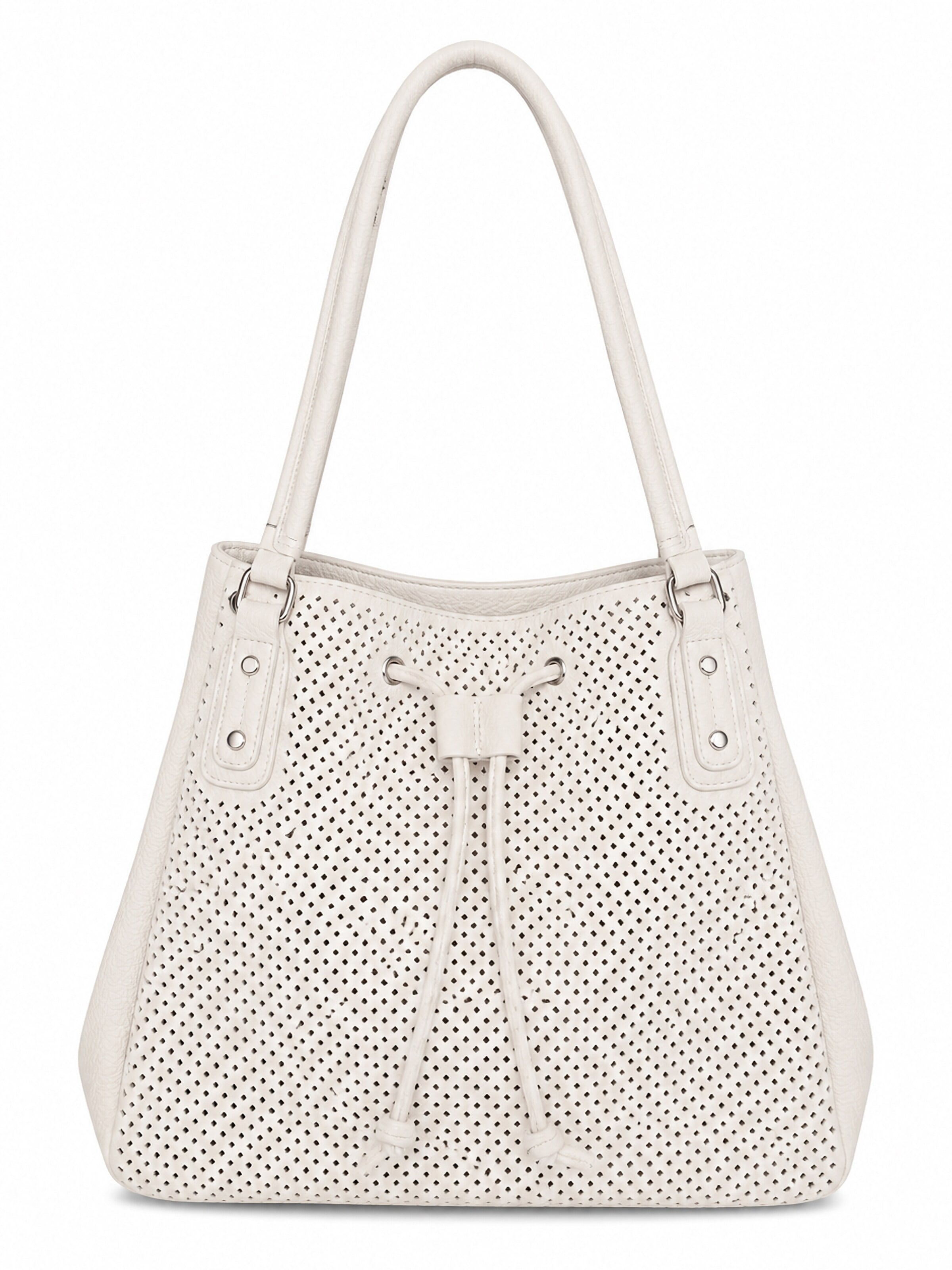 COLLEZIONE ALESSANDRO Shoulder Bag 'Sorrento' in Beige: front