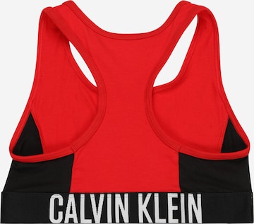 Calvin Klein Underwear صدرية حمالة صدر بلون أحمر