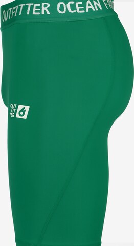 OUTFITTER Skinny Athletic Underwear 'Tahi' in Green