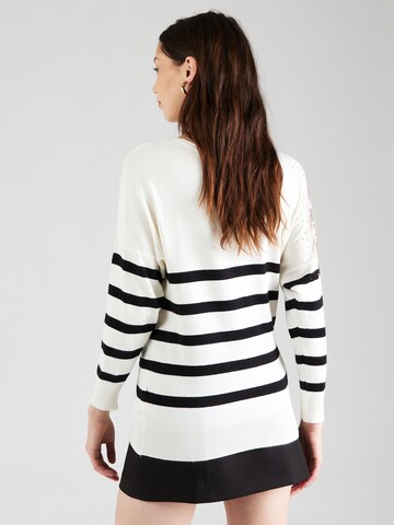 Pull-over 'LESLIE' GUESS en blanc