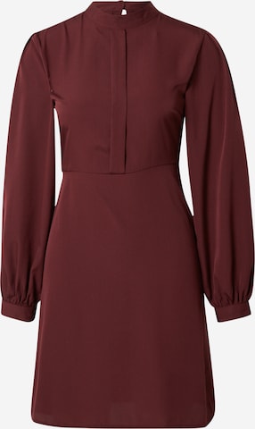 VILA Košilové šaty 'Farina' – červená: přední strana