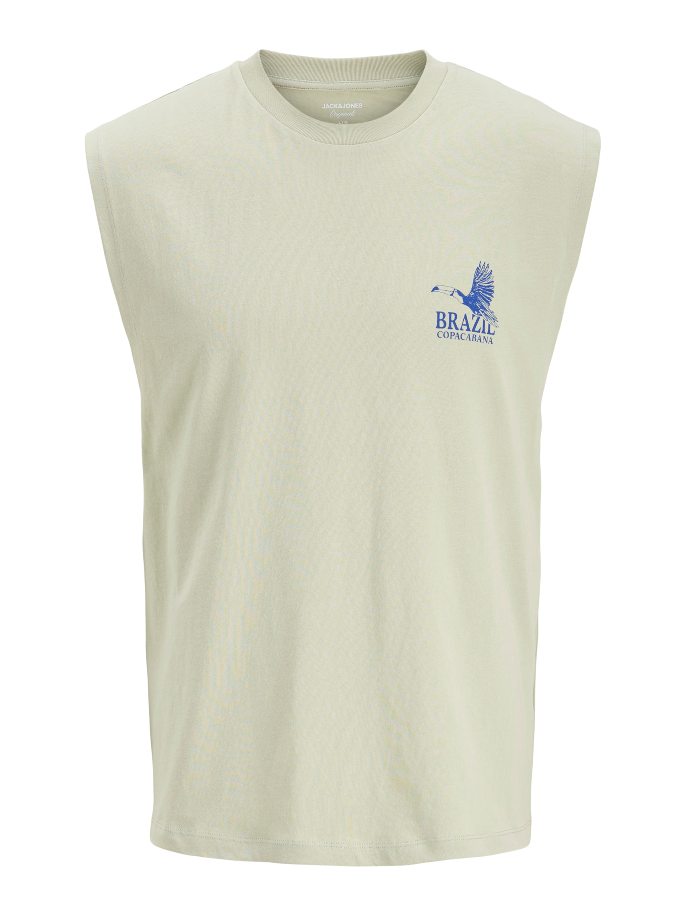 T-Shirt 'JORSUN' JACK & JONES en gris : devant
