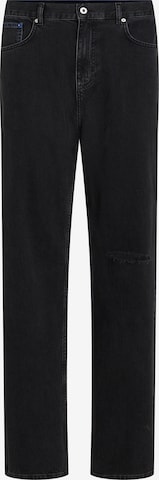 KARL LAGERFELD JEANS Loose fit Jeans in Black: front