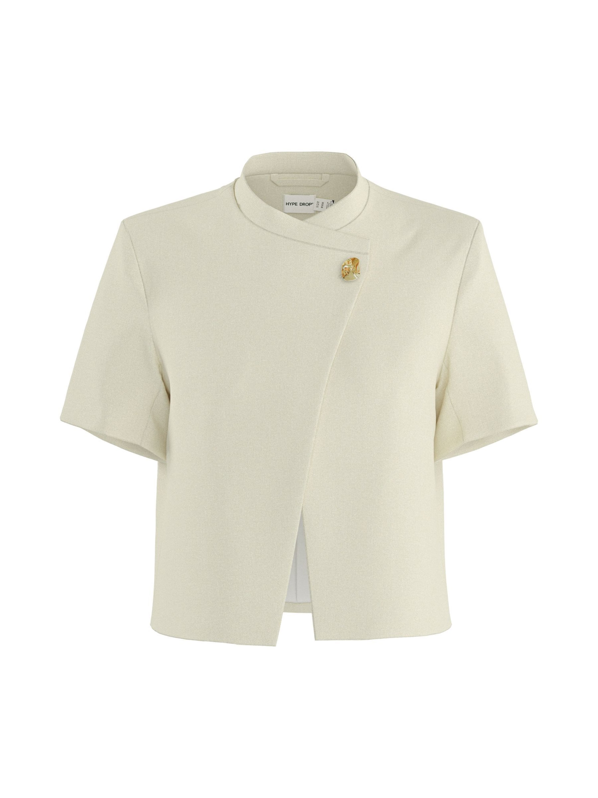 HYPEDROP Blazer in Beige: front