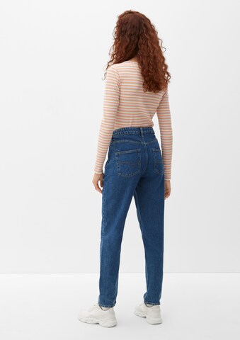 QS Regular Jeans i blå