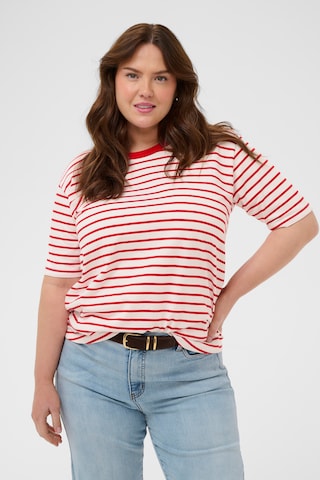 KAFFE CURVE - Camisa em vermelho: frente