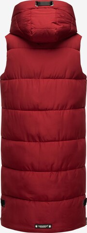 NAVAHOO Bodywarmer 'Schnuffelchen' in Rood