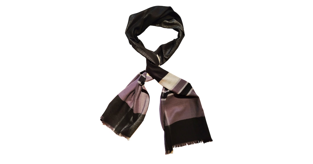 Posh Gear HEREN Zijden Sjaal Setafina zwart 100% Zijde Posh Gear HEREN Zijden Sjaal Setafina zwart 100% Zijde