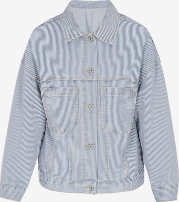 Veste mi-saison MYMO en bleu : devant