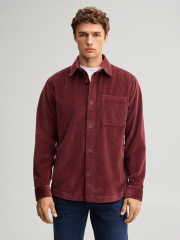JOOP! Jeans Regular fit Business shirt in Red: front