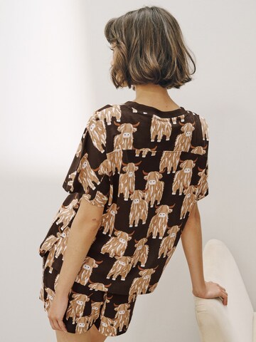 Pyjama Next en marron