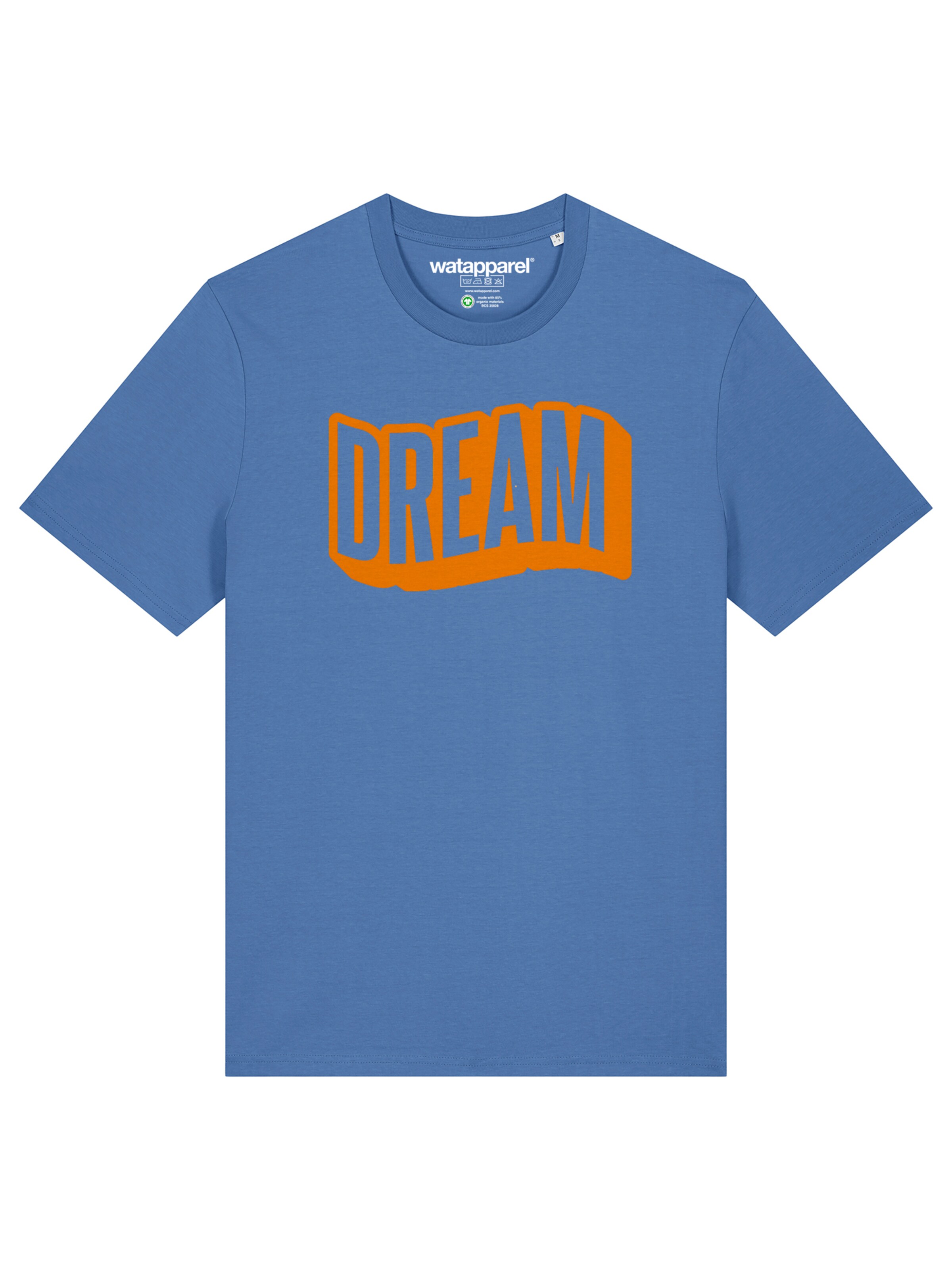 Watapparel Shirt 'Dream' in Blauw: voorkant
