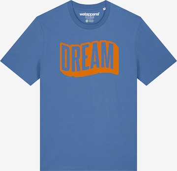 Watapparel Shirt 'Dream' in Blau: Vorderseite