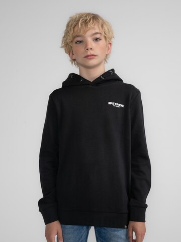 Petrol Industries Sweatshirt 'Willow' in Zwart: voorkant