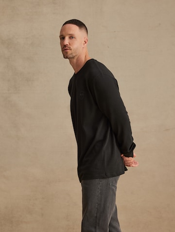 DAN FOX APPAREL Shirt 'Koray' in Black: front