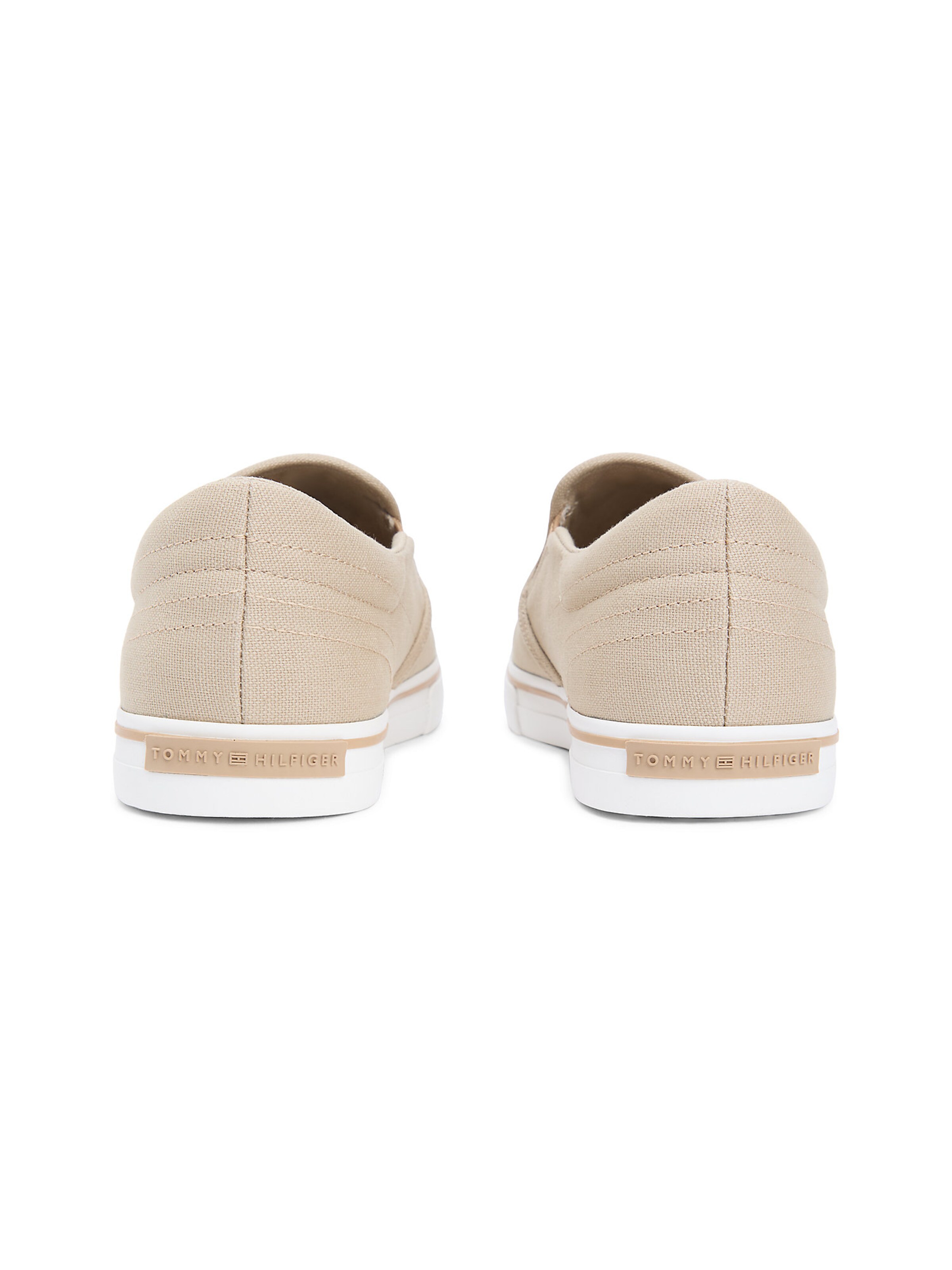 TOMMY HILFIGER Slip-ons in Beige