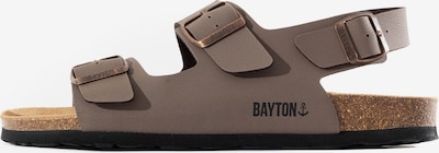 Bayton Sandale u moka smeđa / bronca / crna, Pregled proizvoda