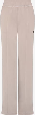 Born Living Yoga Loosefit Sportbroek ' Iniya ' in Beige: voorkant